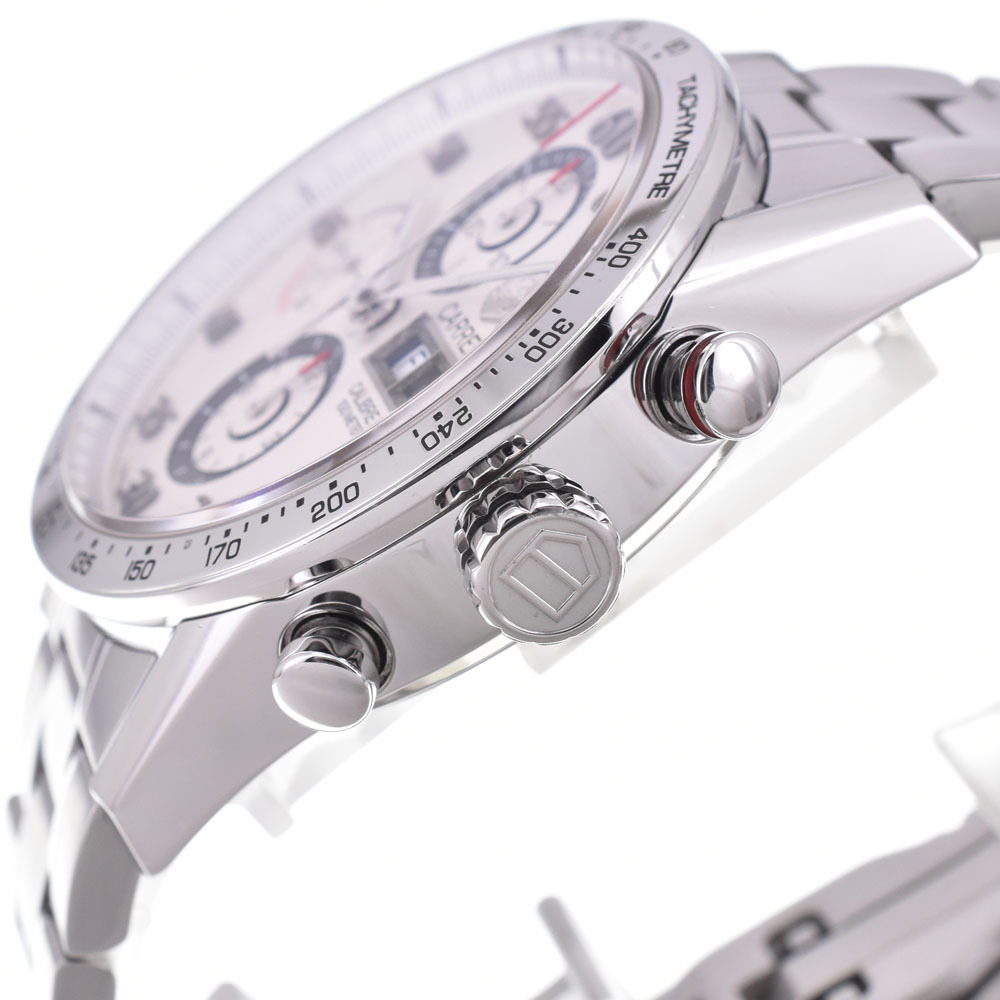 タグホイヤー TAG HEUER CV2A11.BA0796 カレラ キャリバー16 クロノグラフ デイデイト 自動巻き メンズ 良品 P#143498_画像3