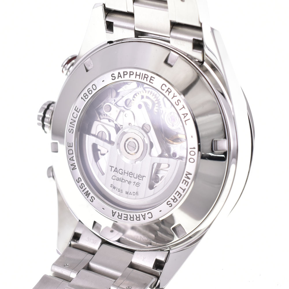 タグホイヤー TAG HEUER CV2A11.BA0796 カレラ キャリバー16 クロノグラフ デイデイト 自動巻き メンズ 良品 P#143498_画像6