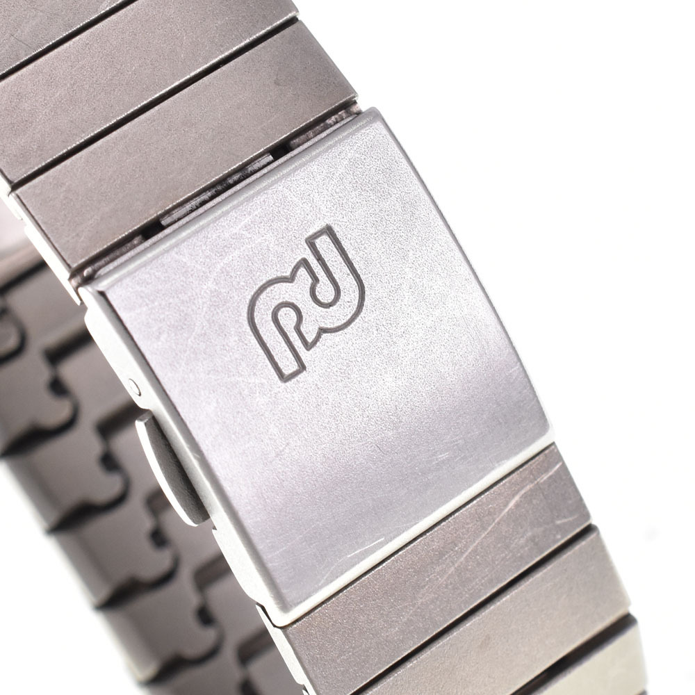 ポルシェデザイン Porsche Design by IWC 32mm チタン デイト クォーツ ユニセックス 良品 R#143749_画像7