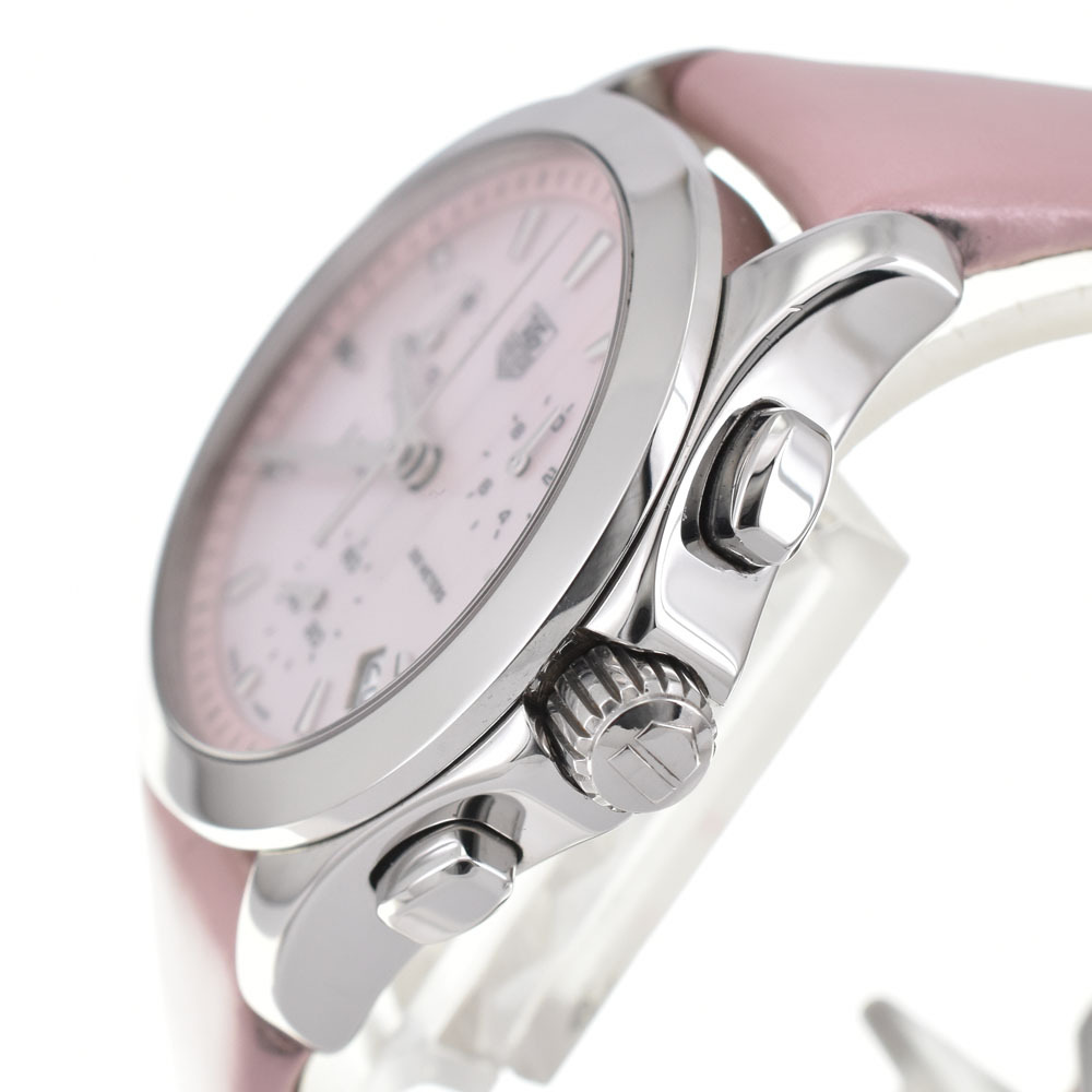 タグホイヤー TAG HEUER CJF1311.FC6190 リンク クロノグラフ デイト クォーツ レディース 美品 箱付き R#143943_画像3