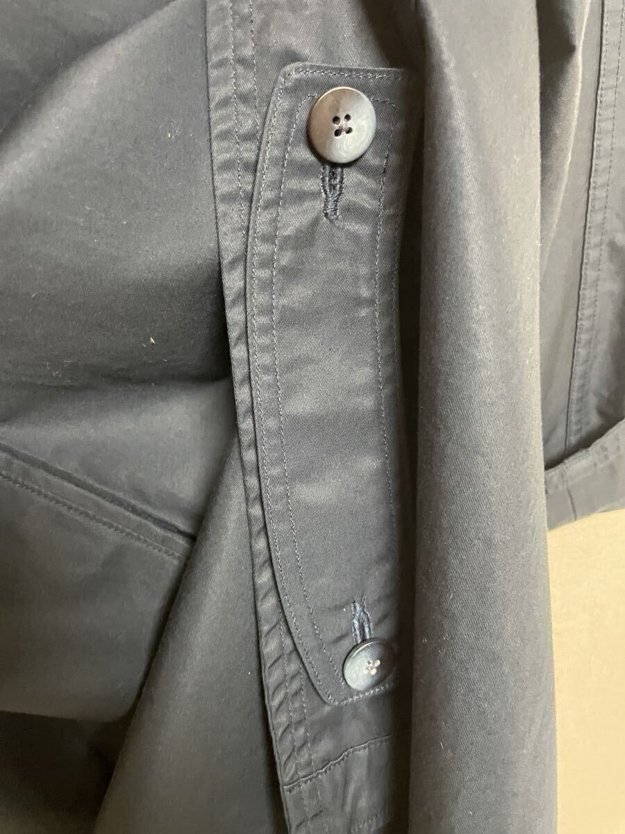 Porter Classic - GABARDINE SWING COAT ネイビー_画像5