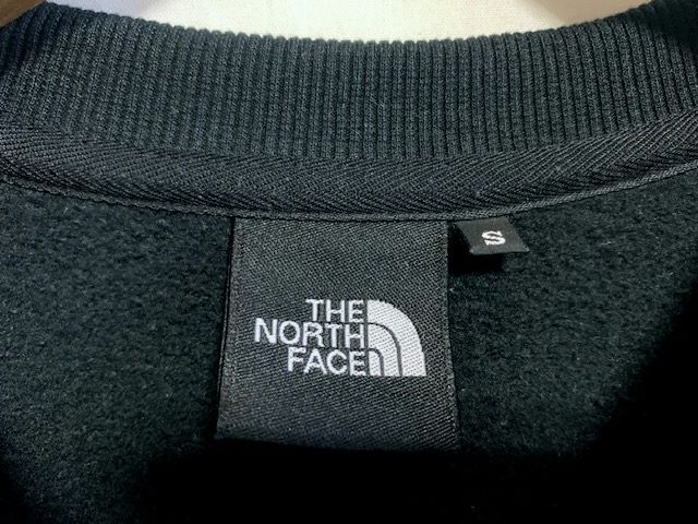 ☆美品　THE NORTH FACE ノースフェイス　SKIWEAR BACK SQUARE LOGO CREW スキーウェア スクエアロゴ 裏起毛クルーネックスウェット S_画像5