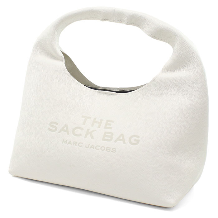 MARC JACOBS マークジェイコブス レザー トートバッグ 2R3HSH058H02 100 THE SACK レディース ホワイト_画像3