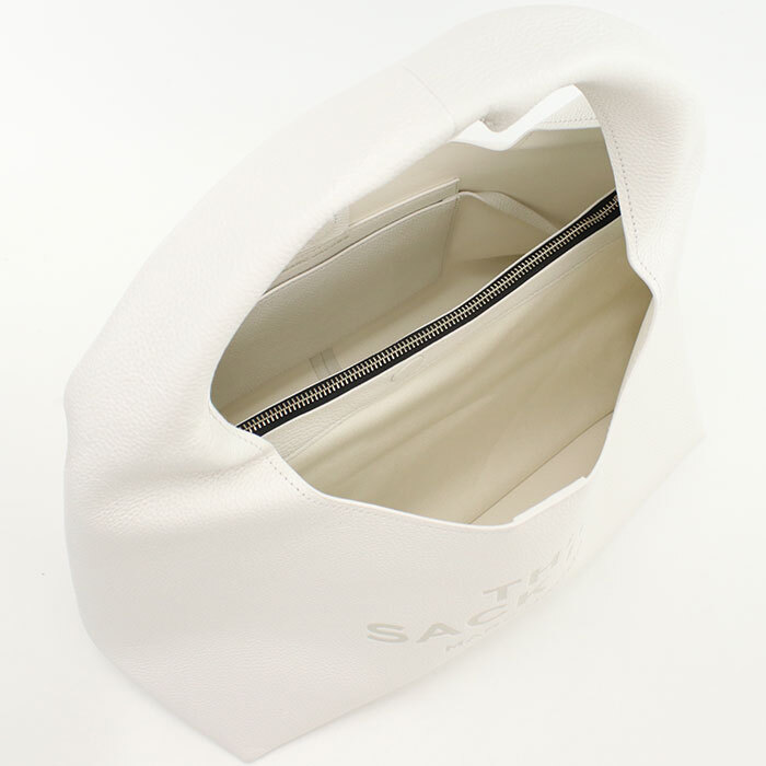 MARC JACOBS マークジェイコブス レザー トートバッグ 2R3HSH058H02 100 THE SACK レディース ホワイト_画像5