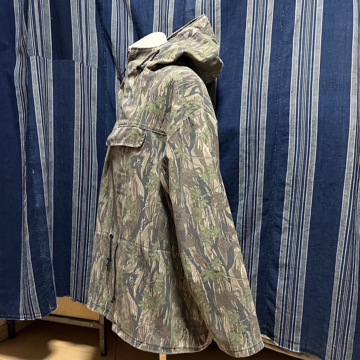 90s 〜 pullover jacket 8415-01-184-1330 rothco military division smokey branch camouflage anorak アノラック プルオーバー 迷彩 _画像5