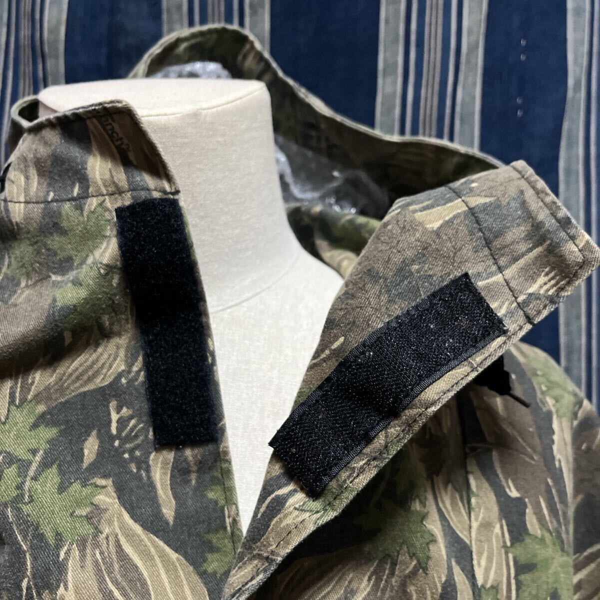 90s 〜 pullover jacket 8415-01-184-1330 rothco military division smokey branch camouflage anorak アノラック プルオーバー 迷彩 _画像7