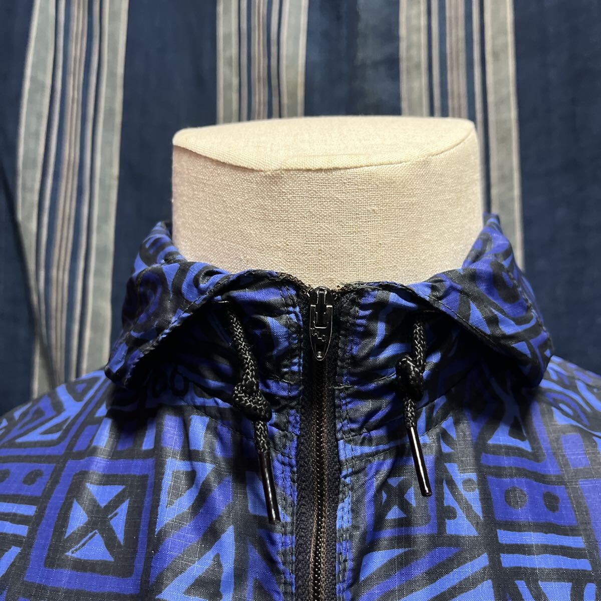 2 幾何学模様 60s 70s sears sportswear sears roebuck half zip pullover parka 60年代 70年代 シアーズ ナイロン アノラックパーカー_画像5