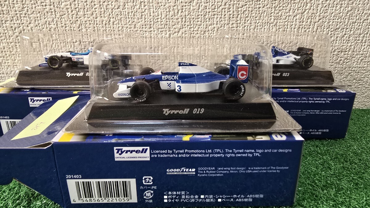 1/64 京商 ティレル F1　3台_画像2