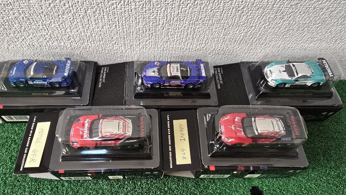 1/64 京商 スーパーGT GT500　5台_画像1