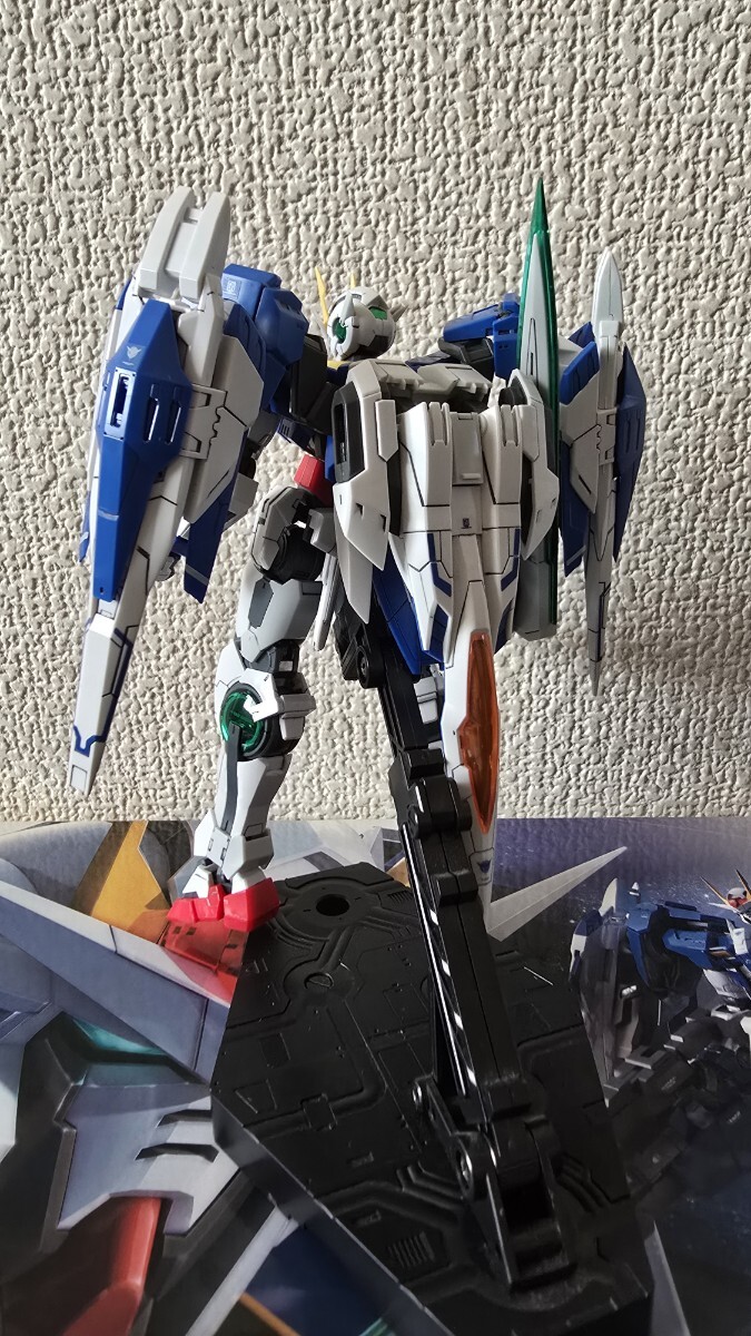 RG ダブルオーライザー　素組・スミ入れ・完成品_画像3