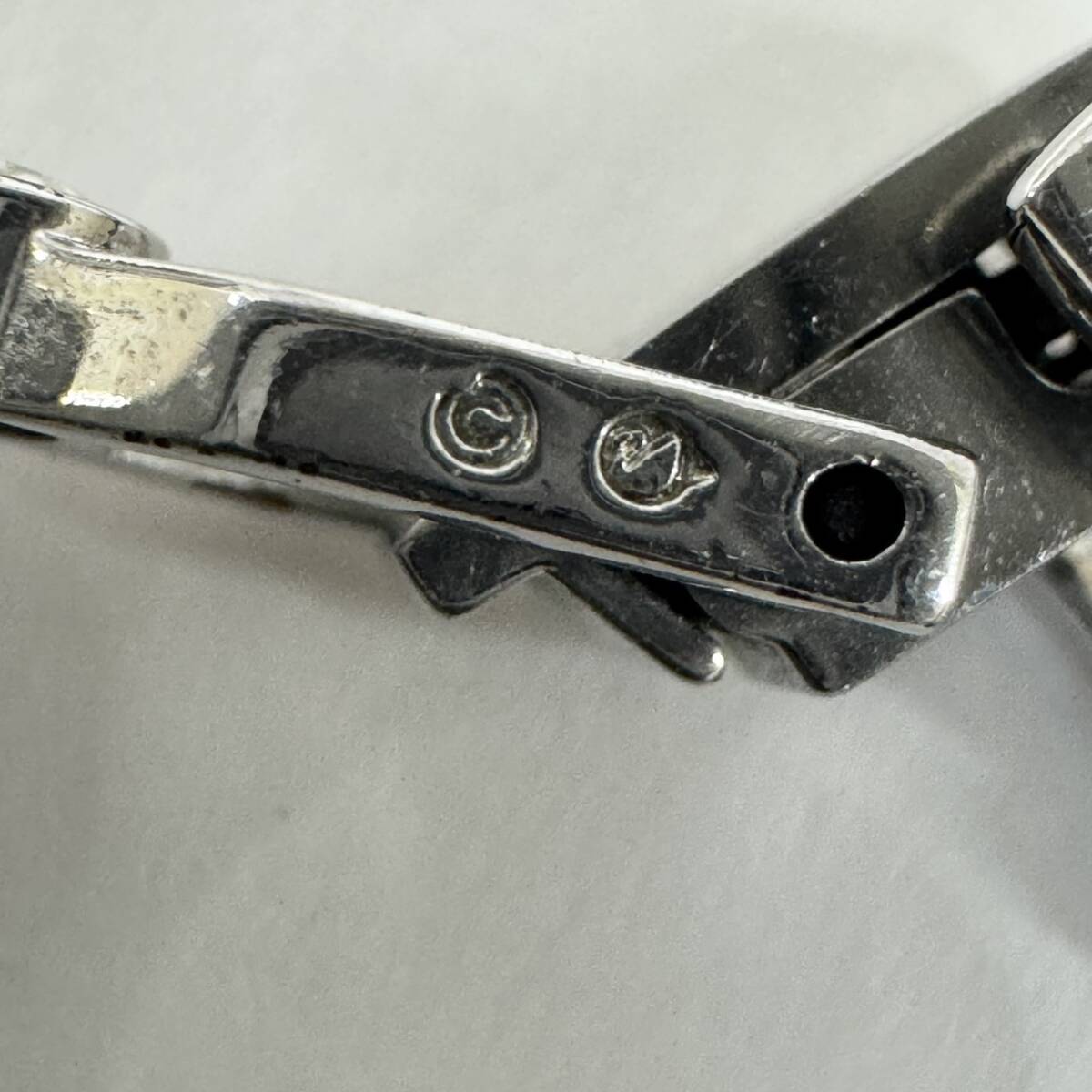 [1 иен старт!] Swarovski Swarovski теннис браслет crystal rhodium покрытие циркон б/у оригинальная коробка иметь аксессуары 