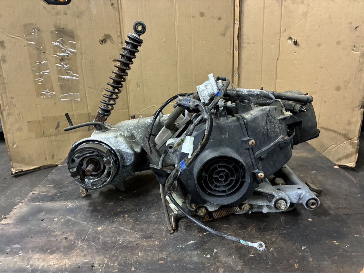 61713 ■ ホンダ トゥデイ AF61 (153番台〜) 実動 エンジン ※安定はするが吹き上がらず異音ガラガラ音有り 〈ジャンク品〉_画像4