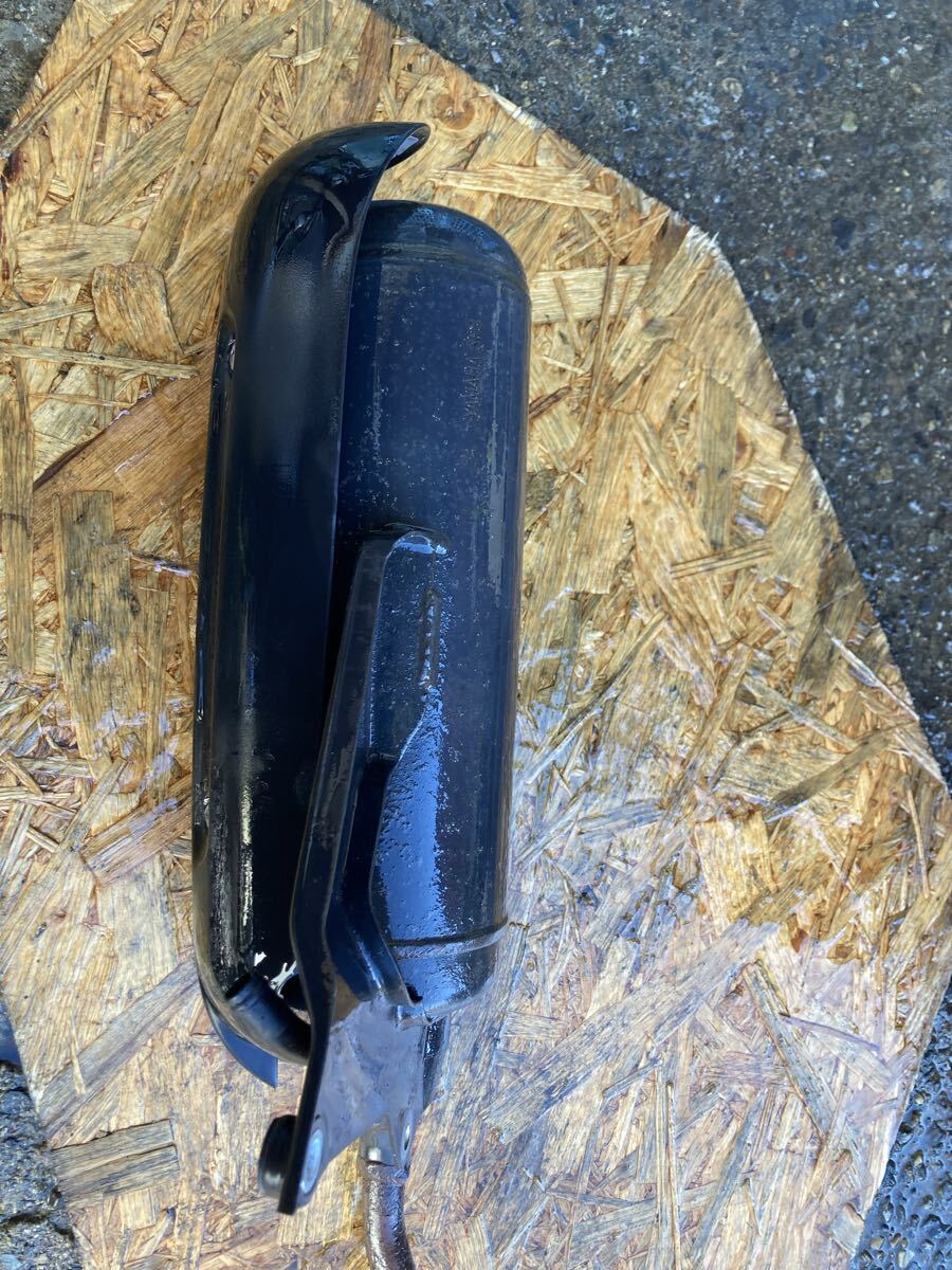 61847■ ヤマハ ジョグ SA36J (144番台〜) 純正 実動 吹き上がりOK!! マフラー　〈3P3〉_画像4