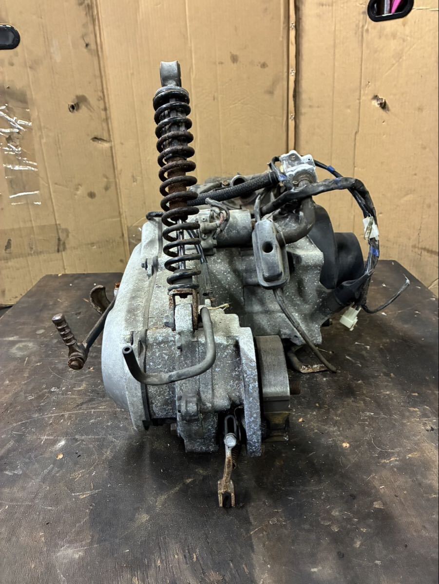 61713 ■ ホンダ トゥデイ AF61 (153番台〜) 実動 エンジン ※安定はするが吹き上がらず異音ガラガラ音有り 〈ジャンク品〉_画像2