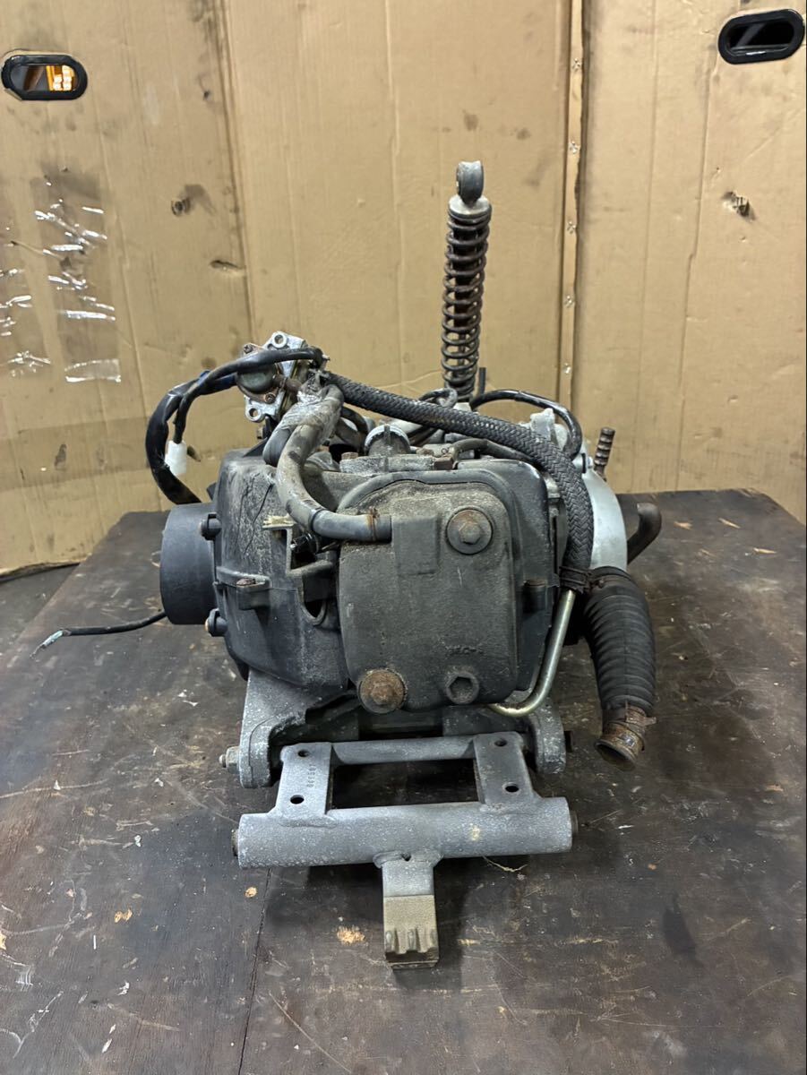 61713 ■ ホンダ トゥデイ AF61 (153番台〜) 実動 エンジン ※安定はするが吹き上がらず異音ガラガラ音有り 〈ジャンク品〉_画像3