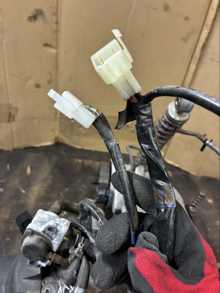 61713 ■ ホンダ トゥデイ AF61 (153番台〜) 実動 エンジン ※安定はするが吹き上がらず異音ガラガラ音有り 〈ジャンク品〉_画像6