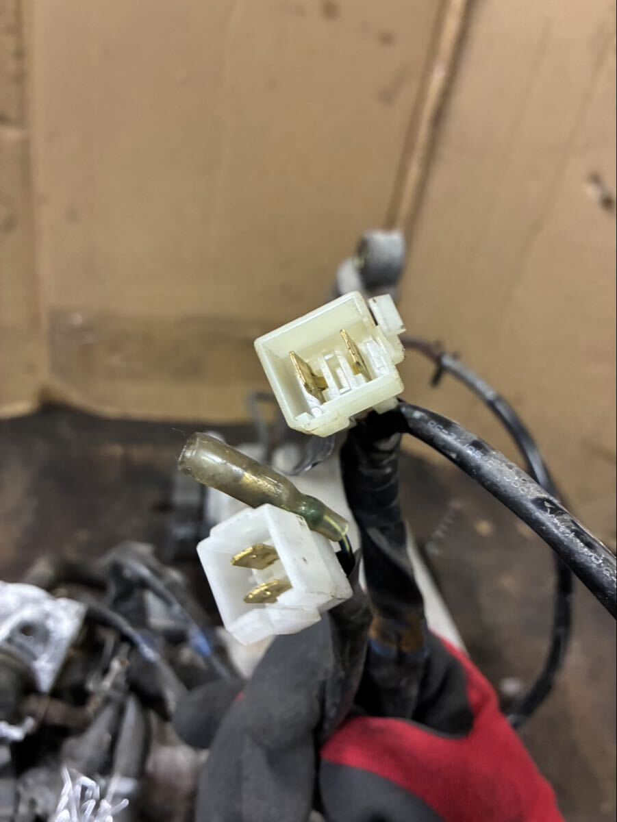 61713 ■ ホンダ トゥデイ AF61 (153番台〜) 実動 エンジン ※安定はするが吹き上がらず異音ガラガラ音有り 〈ジャンク品〉_画像7