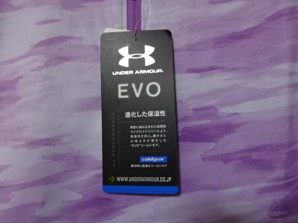 新品　アンダーアーマ　M　EVOコールドギア 　ハーフジップ　7,700円　FITTED_画像5