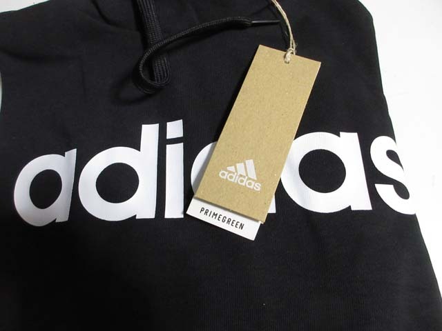 新品 アディダス 8789円 エッセンシャルズ リニア オーバーサイズ プルオーバー パーカー サイズM 匿名配送_画像4