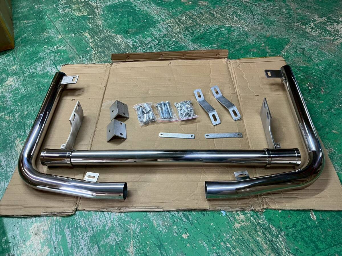 キャリー ステンレス バンパーガード 50π/フロントバンパー スズキ キャリー トラックDA16Tスーパーキャリー_画像1