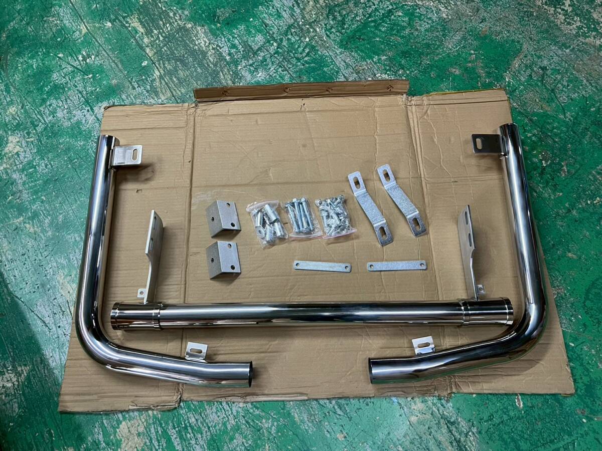 キャリー ステンレス バンパーガード 50π/フロントバンパー スズキ キャリー トラックDA16Tスーパーキャリー_画像6