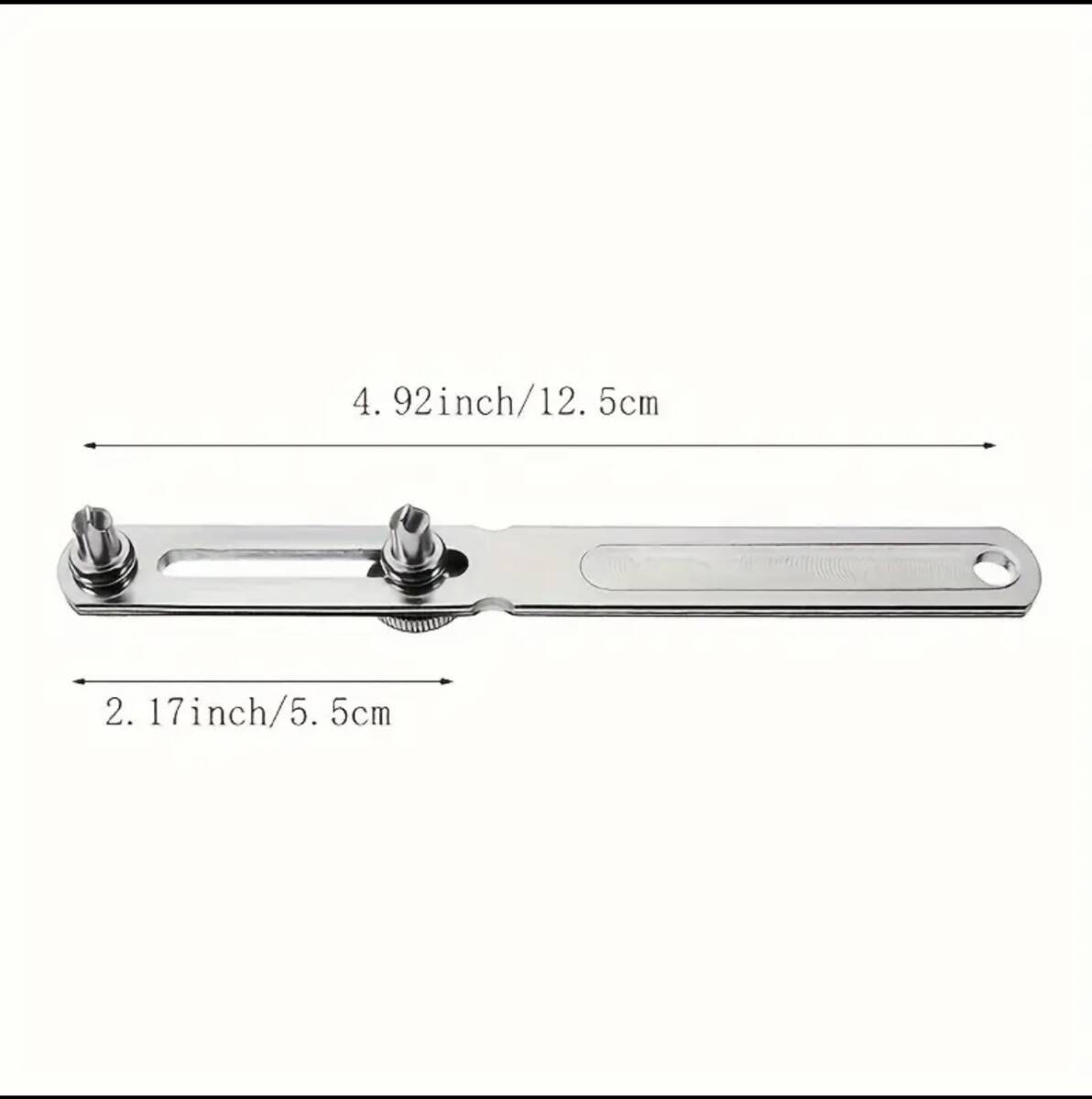 【時計オープナー 電池交換キット】 工具 時計修理 腕時計 メンテナンス 金銀ランダム_画像2
