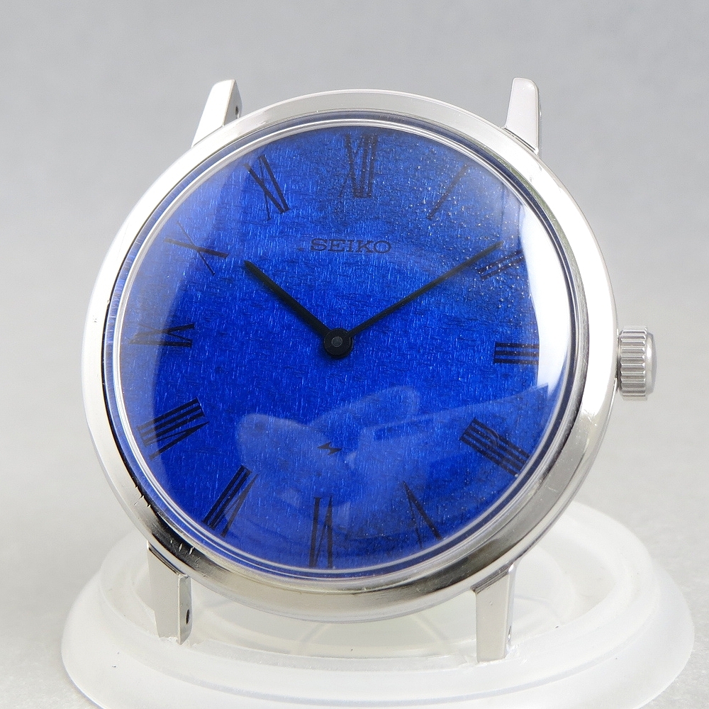 OH済　1970s　SEIKO　セイコー　シャリオ　24石　ハイビート　機械式　手巻　腕時計　2220A　アンティーク　JAPAN　MADE_画像1