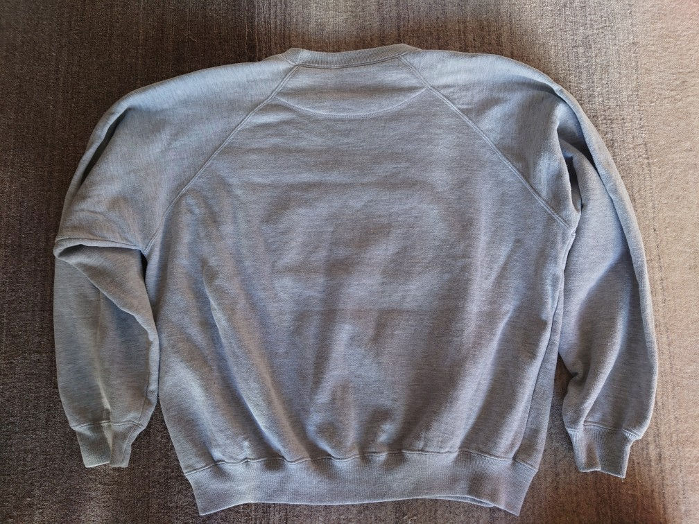 CHEVIGNON シェビニオン　メンズXL　カジュアル コットンセーター スウエット HIGH COTTONS　色：グレー_画像2