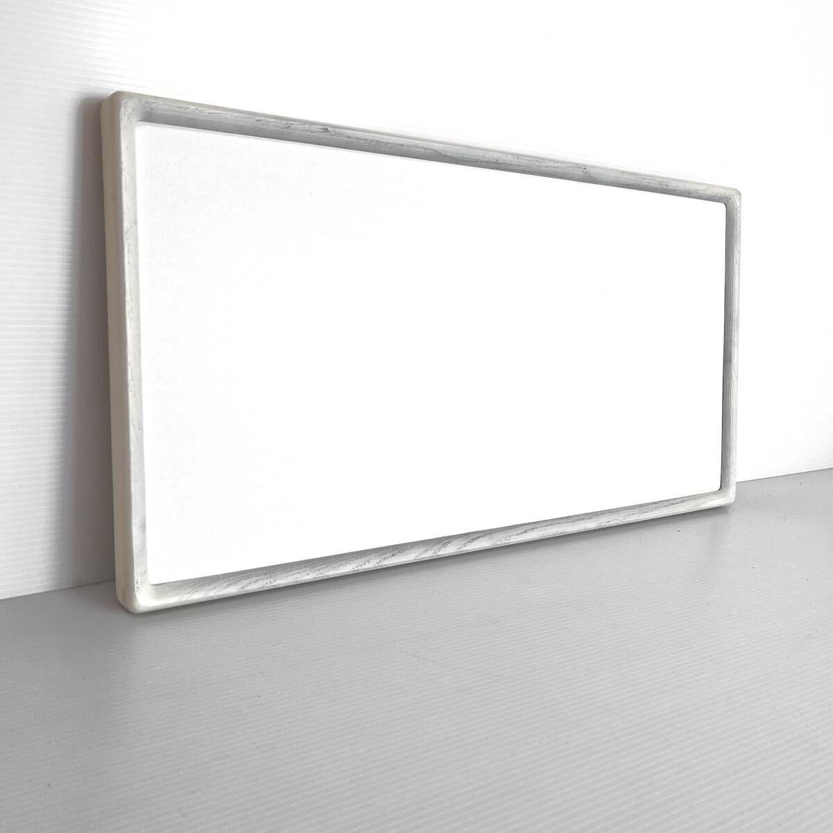 新品◆ラーソンジュール【高級額縁 アッシュ枠 600mm×300mm】天然木 ホワイト アクリル◆水彩画 デッサン タオル 水墨 書道 ポスター_画像1