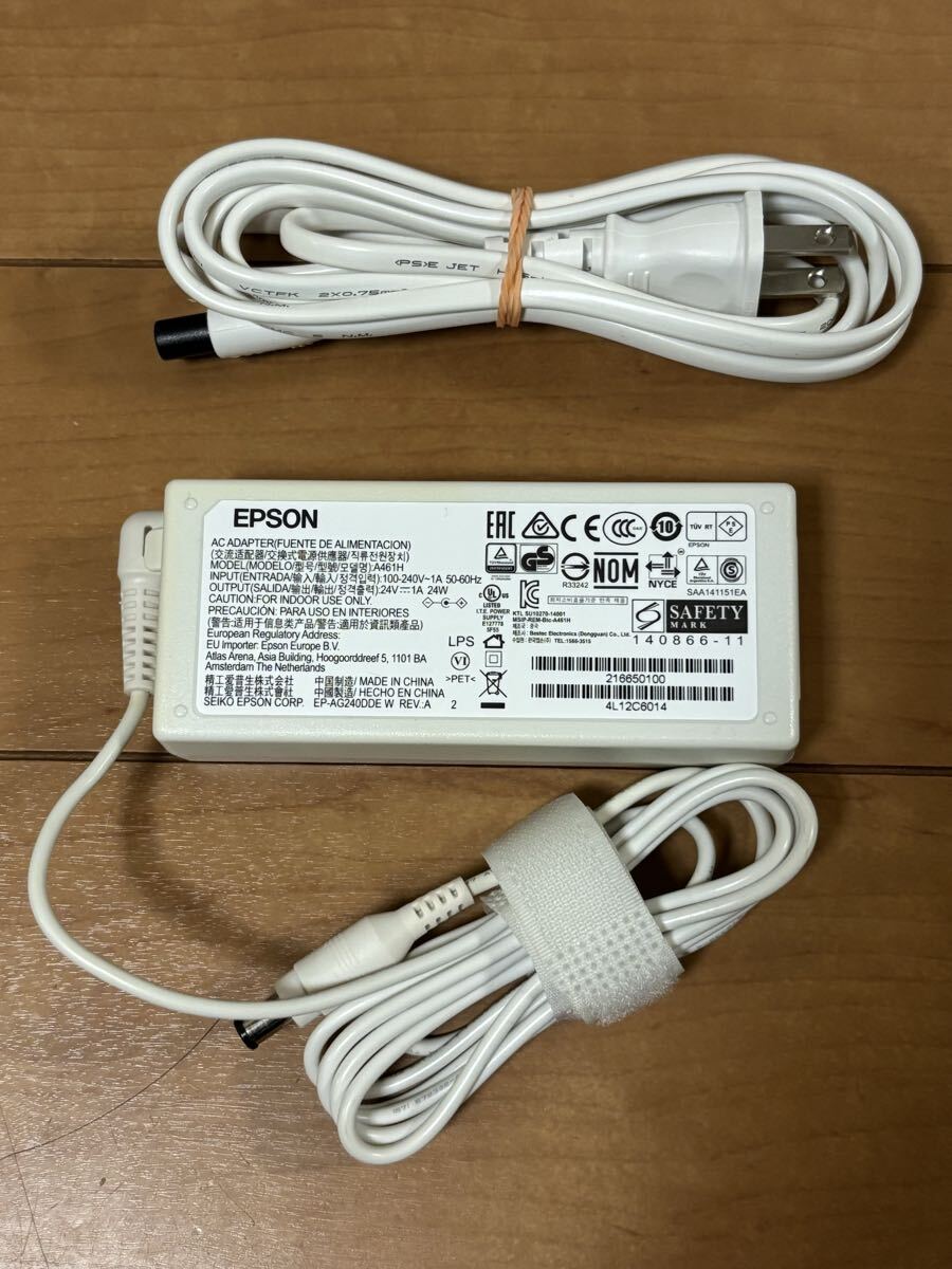 EPSON ACアダプター A461H 美品_画像1