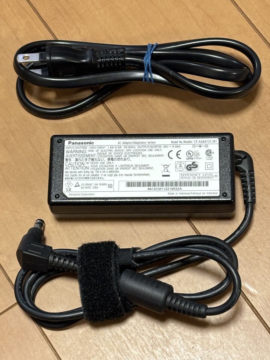 Panasonic ACアダプター CF-AA6412C M1 中古品_画像1
