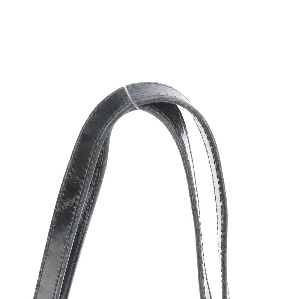 1 иен # прекрасный товар # Prada #te Hsu to нейлон треугольник Logo кожа большая сумка плечо .. плечо рука черный чёрный женский RRM DA4-9