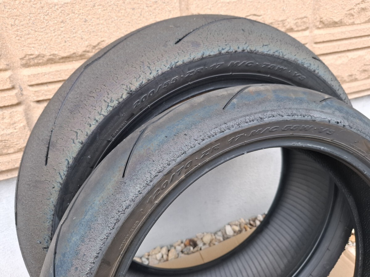 ピレリ ディアブロ スーパーコルサ 前後セットSC1 17インチ 200/55 120/70 ZR17 M/C 78W 58W DIABLO V3 PIRELLI_画像4