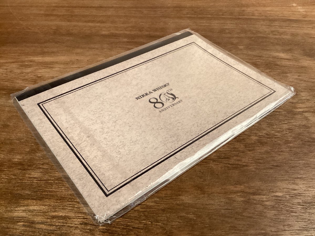 ZZ-0627■送料込■竹鶴ノート ニッカウイスキー NIKKA 80th 記念品 ノート メモ帳 帳面 ノートブック 販促品 印刷物 ●未使用品/くOKら_画像7