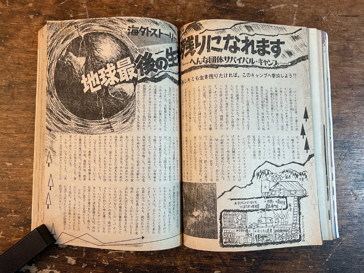 XX-6589■送料込■中二時代 1975年12月 期末テスト 英語 数学 理科 社会 情報誌 本 雑誌 写真 古本 冊子 印刷物 404P/くISら_画像6