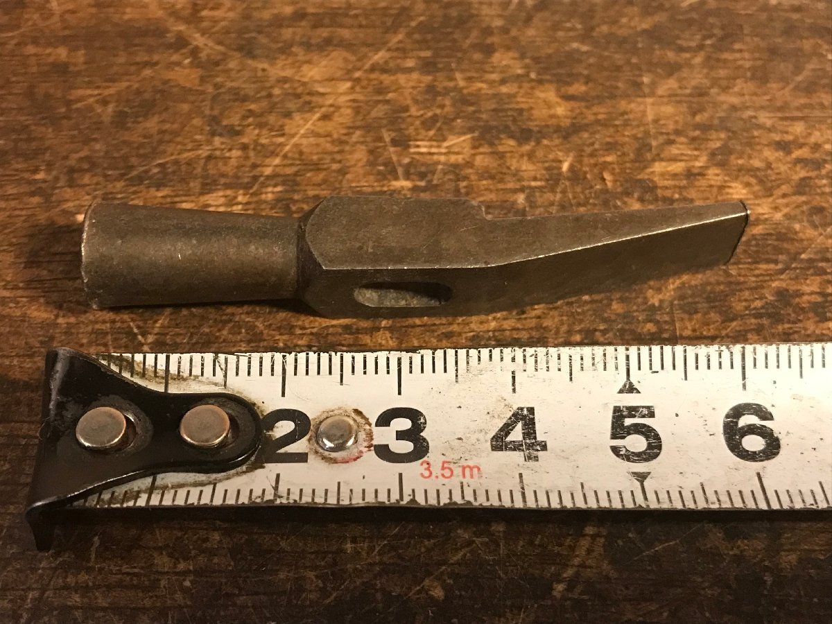 AB-0484 点検 ハンマー テストハンマー 頭 石割り 検査 金槌 玄翁 大工 道具 工具 24g/くMAら_画像6