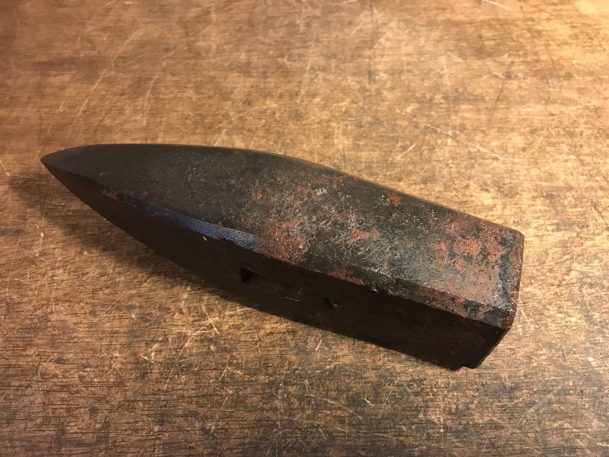 AB-0482 点検 ハンマー テストハンマー 頭 石割り 検査 金槌 玄翁 大工 道具 工具 1168g/くMAら_画像1