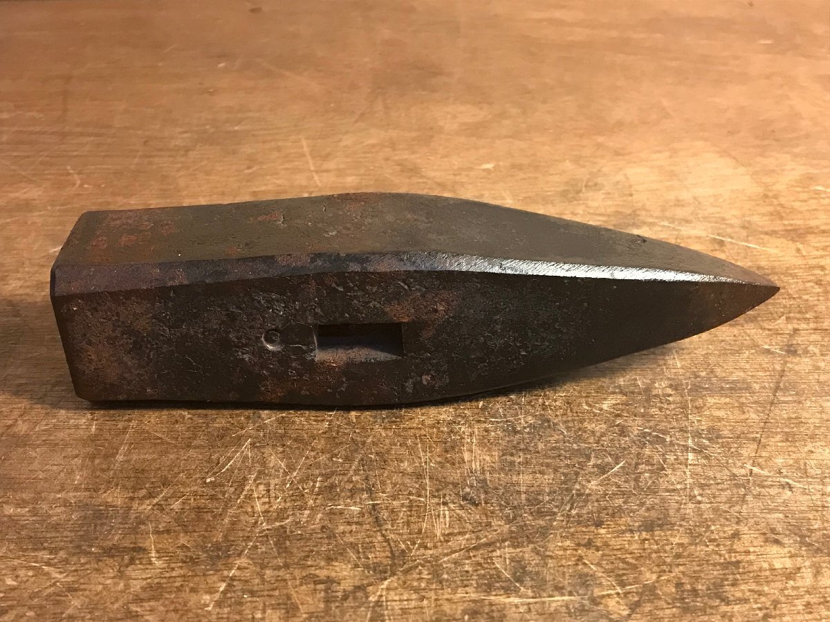 AB-0482 点検 ハンマー テストハンマー 頭 石割り 検査 金槌 玄翁 大工 道具 工具 1168g/くMAら_画像5