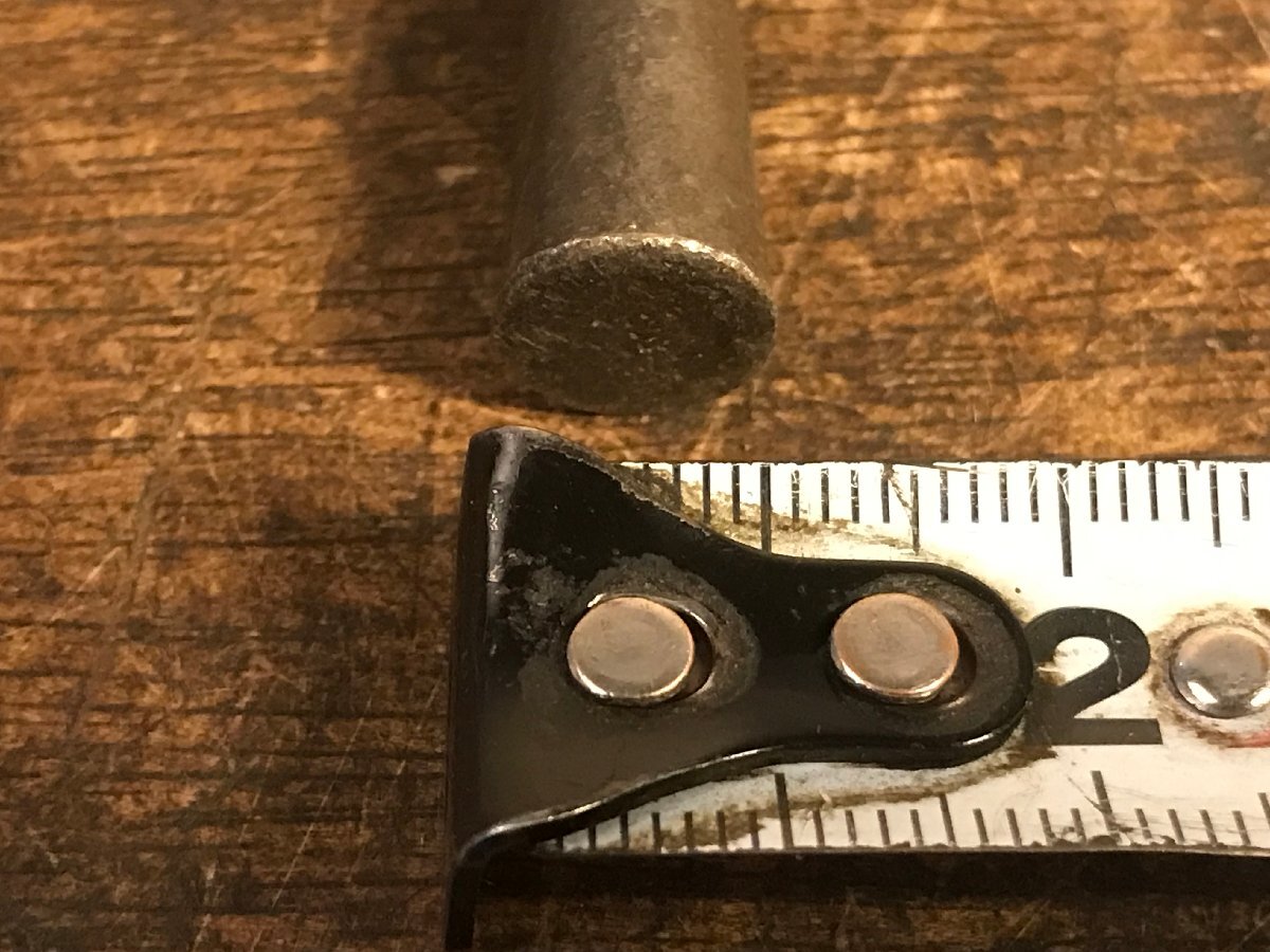 AB-0484 点検 ハンマー テストハンマー 頭 石割り 検査 金槌 玄翁 大工 道具 工具 24g/くMAら_画像4