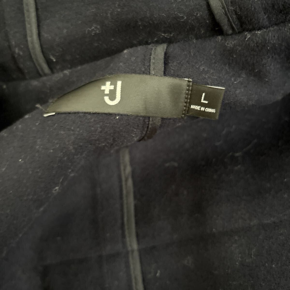 UNIQLO+J ウールオーバーサイズダッフルコートサイズL ユニクロ_画像7