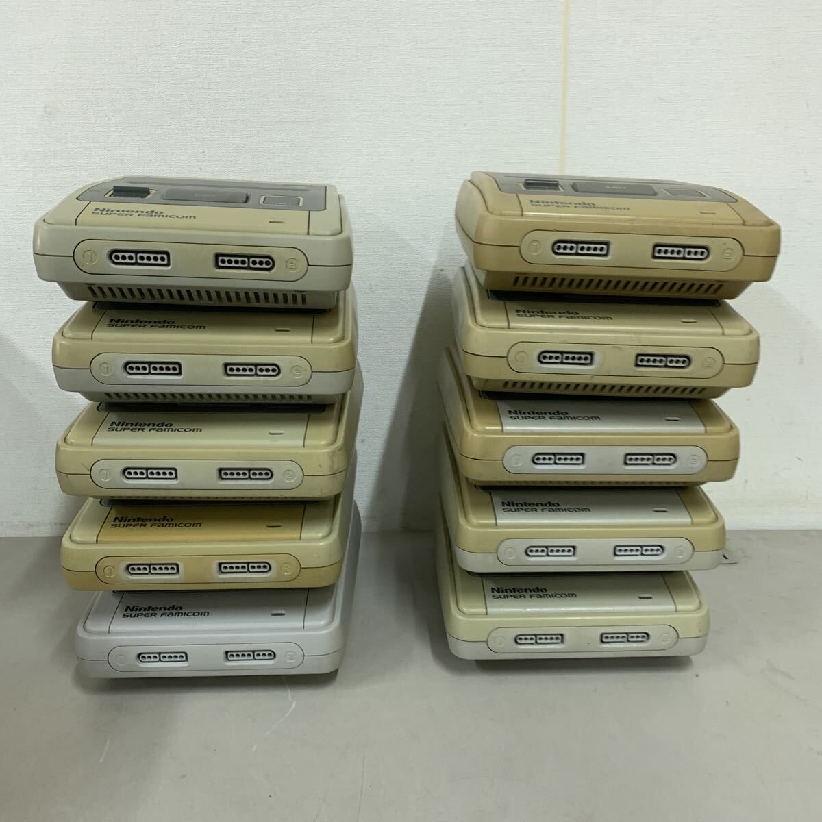 Nintendo スーパーファミコン ニンテンドー SFC 任天堂.まとめ売り20台 SHVC-001 #11_画像4
