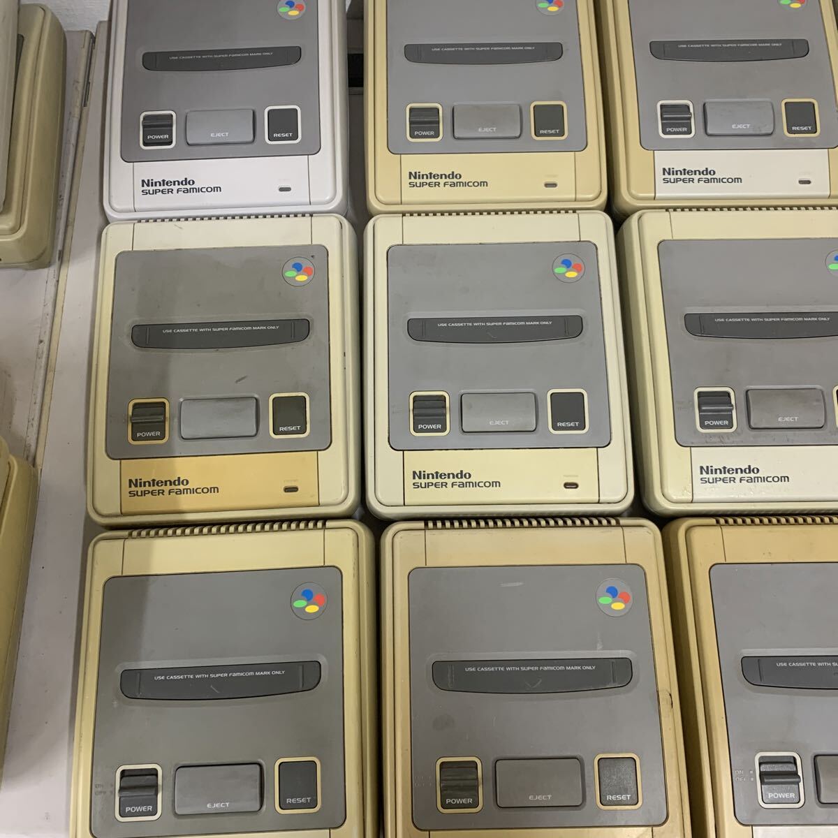 Nintendo スーパーファミコン ニンテンドー SFC 任天堂.まとめ売り20台 SHVC-001 #11_画像7
