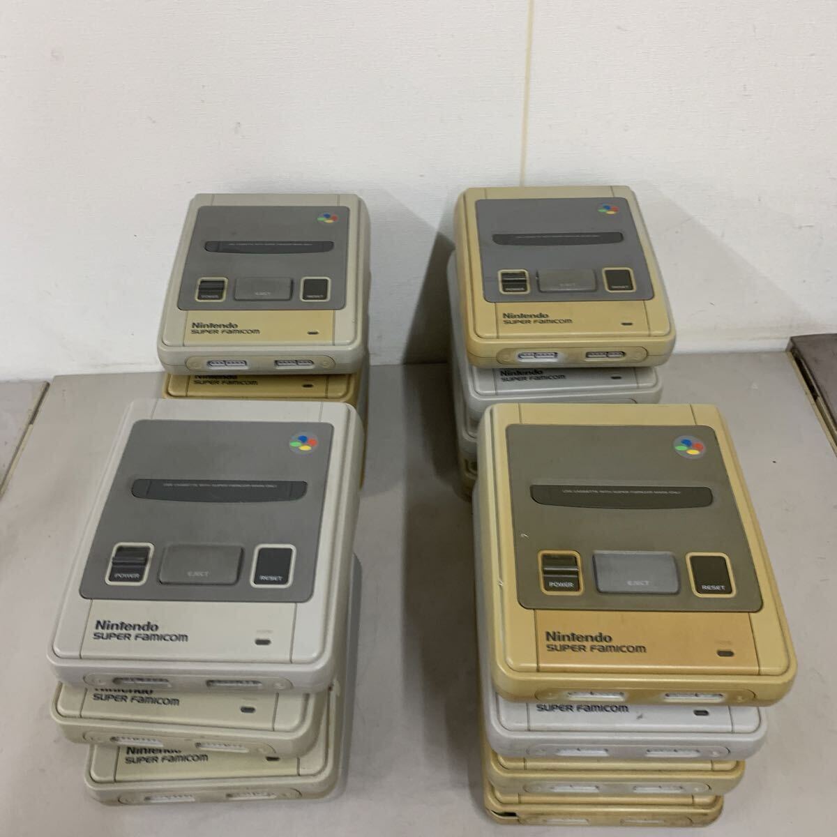 Nintendo スーパーファミコン ニンテンドー SFC 任天堂.まとめ売り16台 SHVC-001 #13_画像1