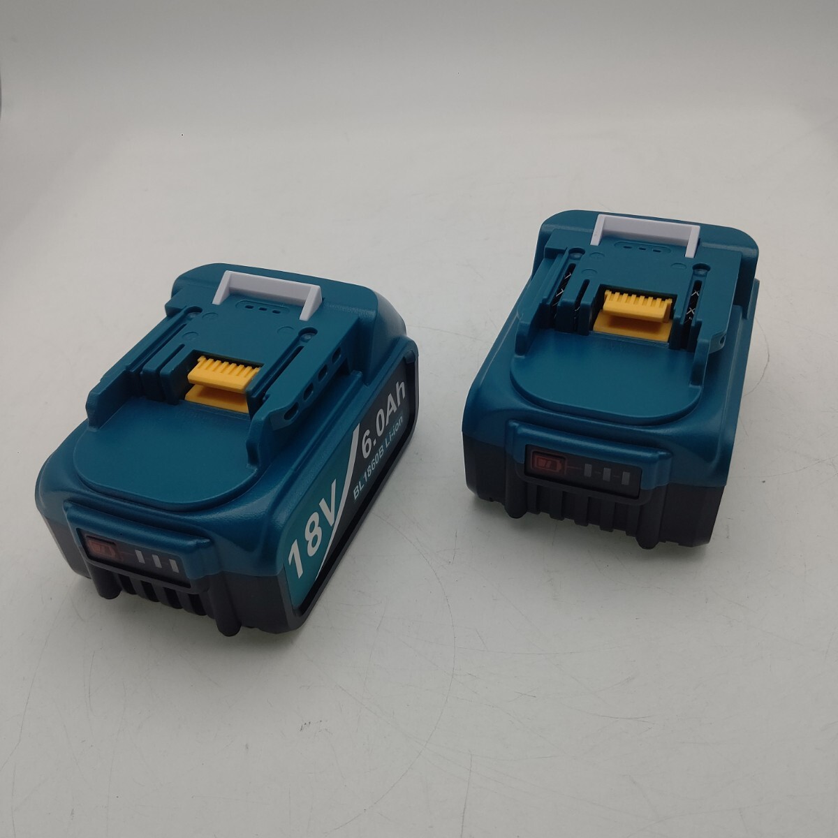 2578 送料無料 BL1860B 2個 マキタ互換 残量表示付 BL1830 BL1850等対応 _画像3
