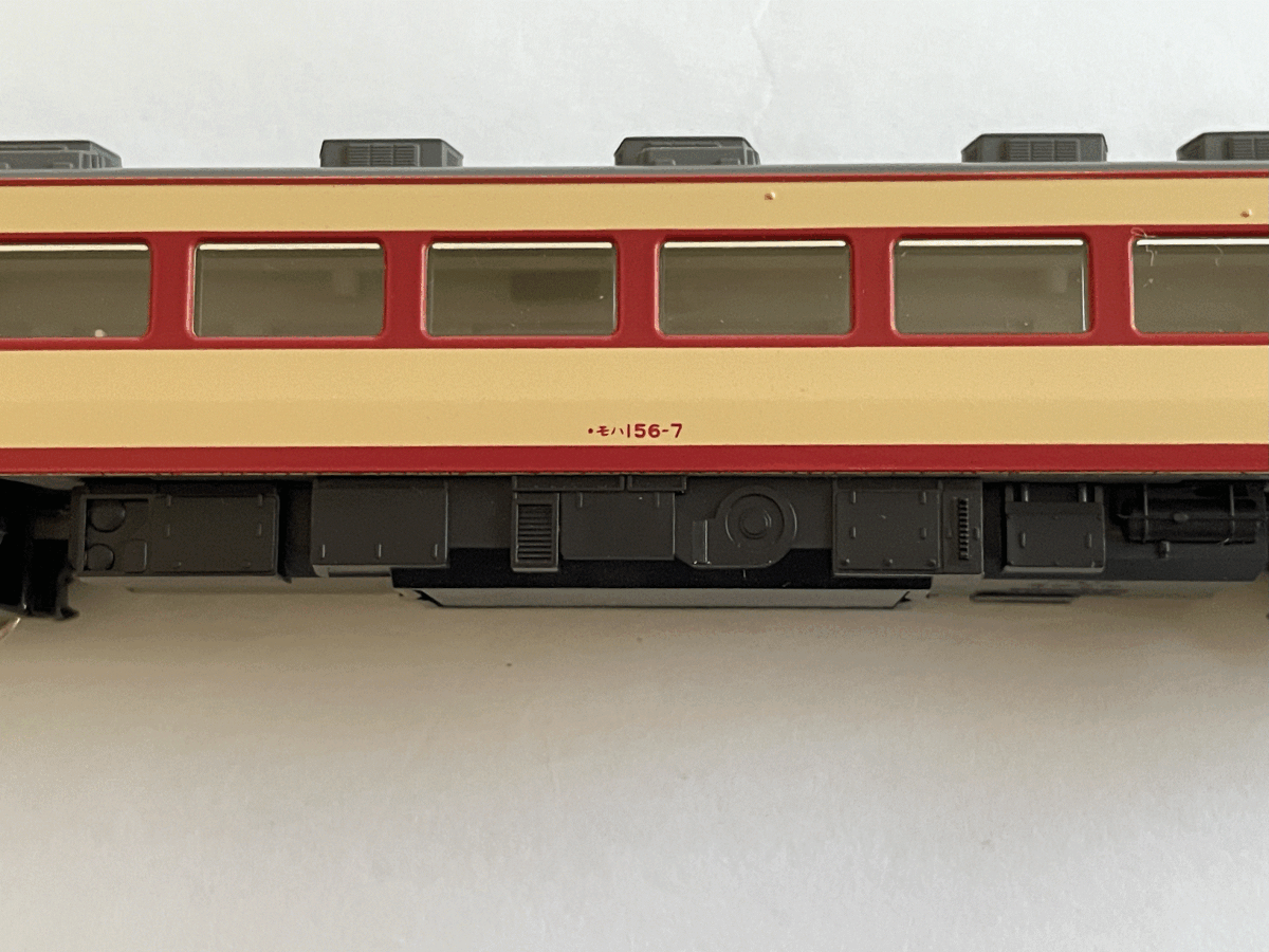 【ジャンク】 KATO 157系 クモハ157-6 モハ156-7 (Ｍ車)_画像4