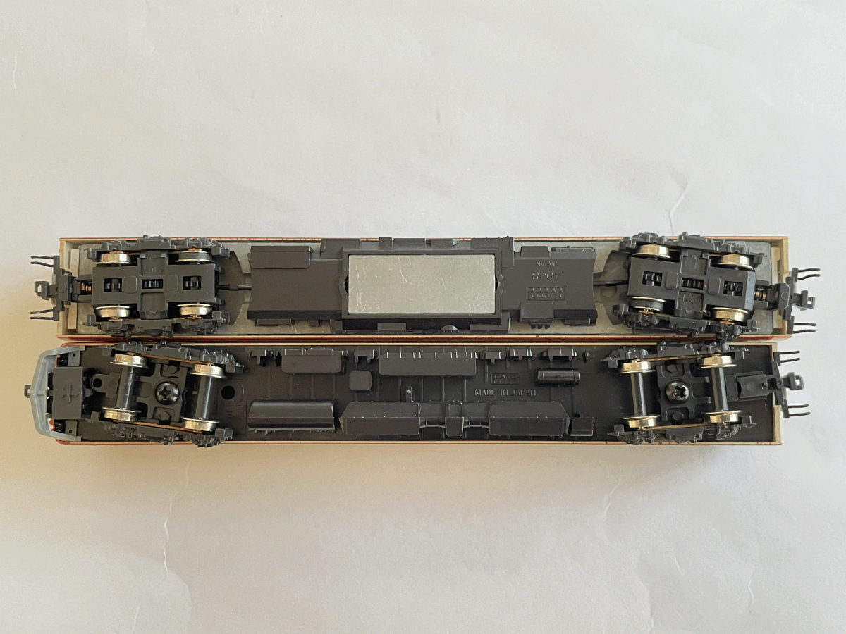 【ジャンク】 KATO 157系 クモハ157-6 モハ156-7 (Ｍ車)_画像8