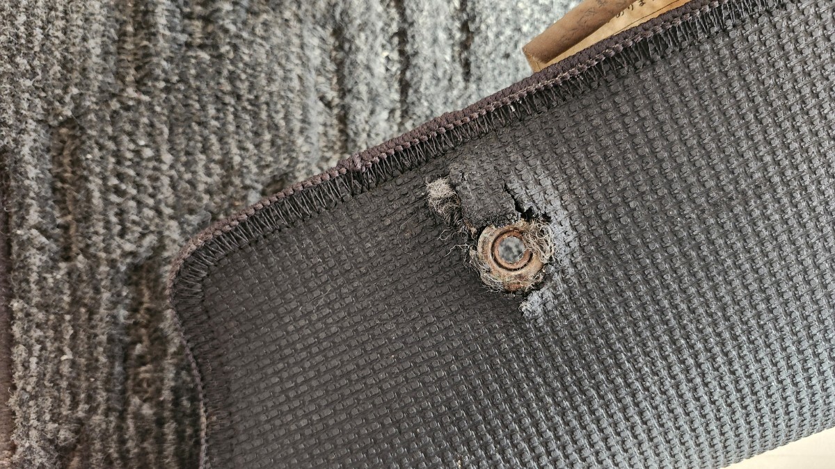 いすゞアスカCJ2 CJ3 用フロアマット_画像9