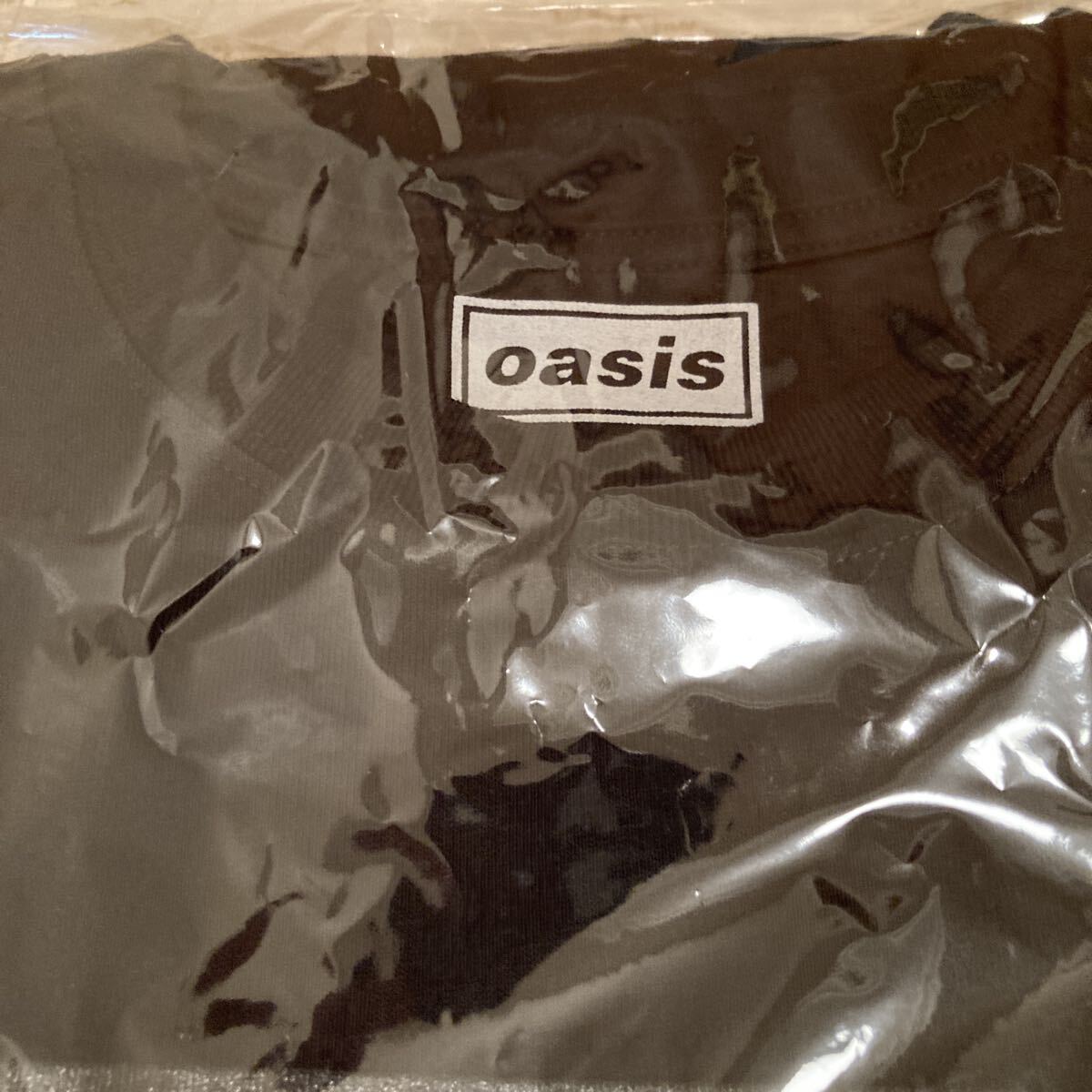 新品未開封★オアシス★ oasis ★Tシャツ ★Tour Photo Mono★Lサイズ_画像2