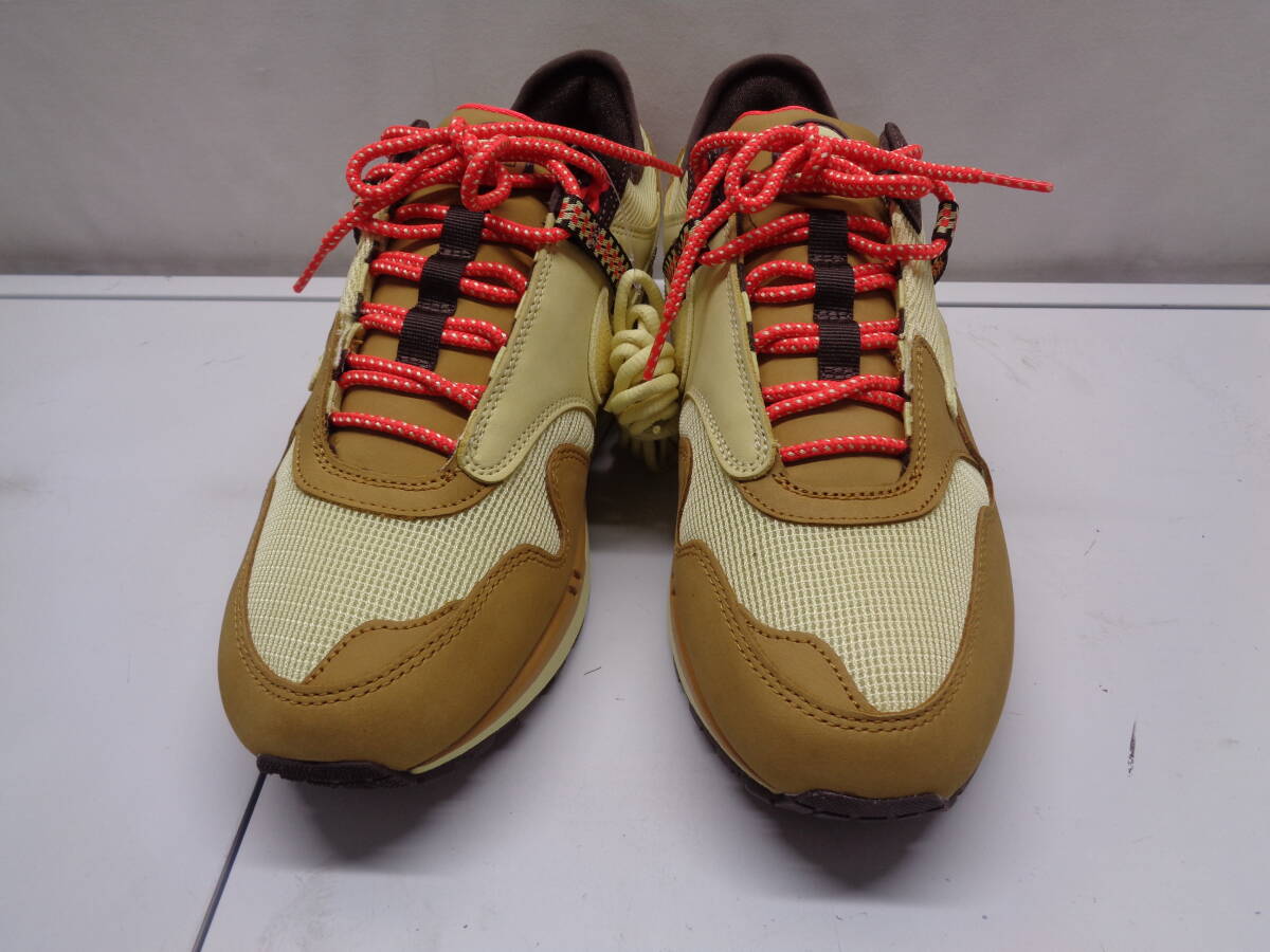 77-30 спортивные туфли NIKE AIR MAX 1 Travis Scott air max тигр vi s Scott DO9392-701 за границей товар 