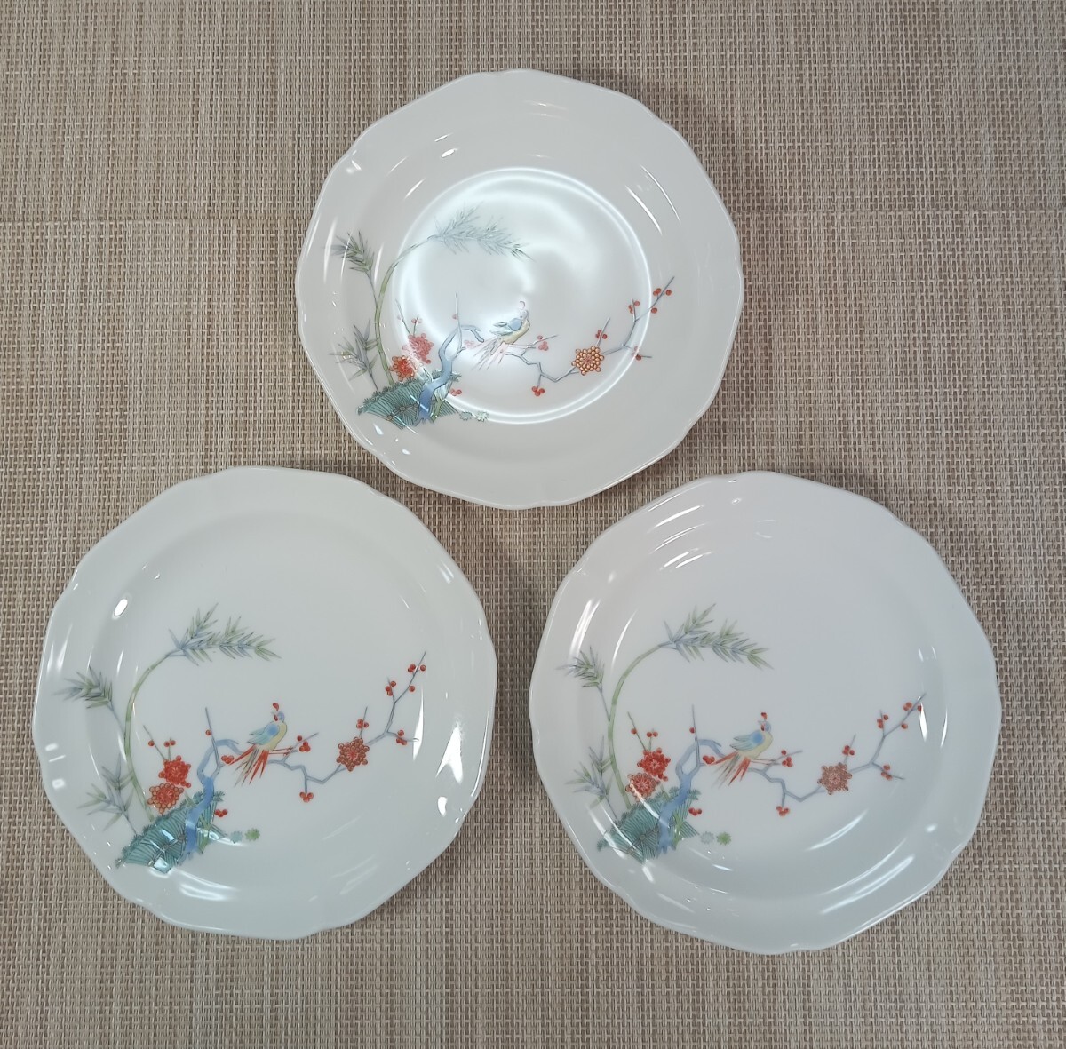 赤繪町工房 香蘭社 カップ 4点 小皿 3点 計7点 まとめて_画像7